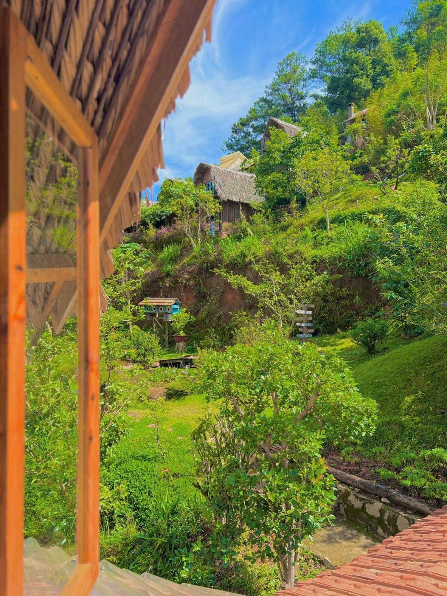 Vuon Nha Cui Homestay ดาลัด ภายนอก รูปภาพ