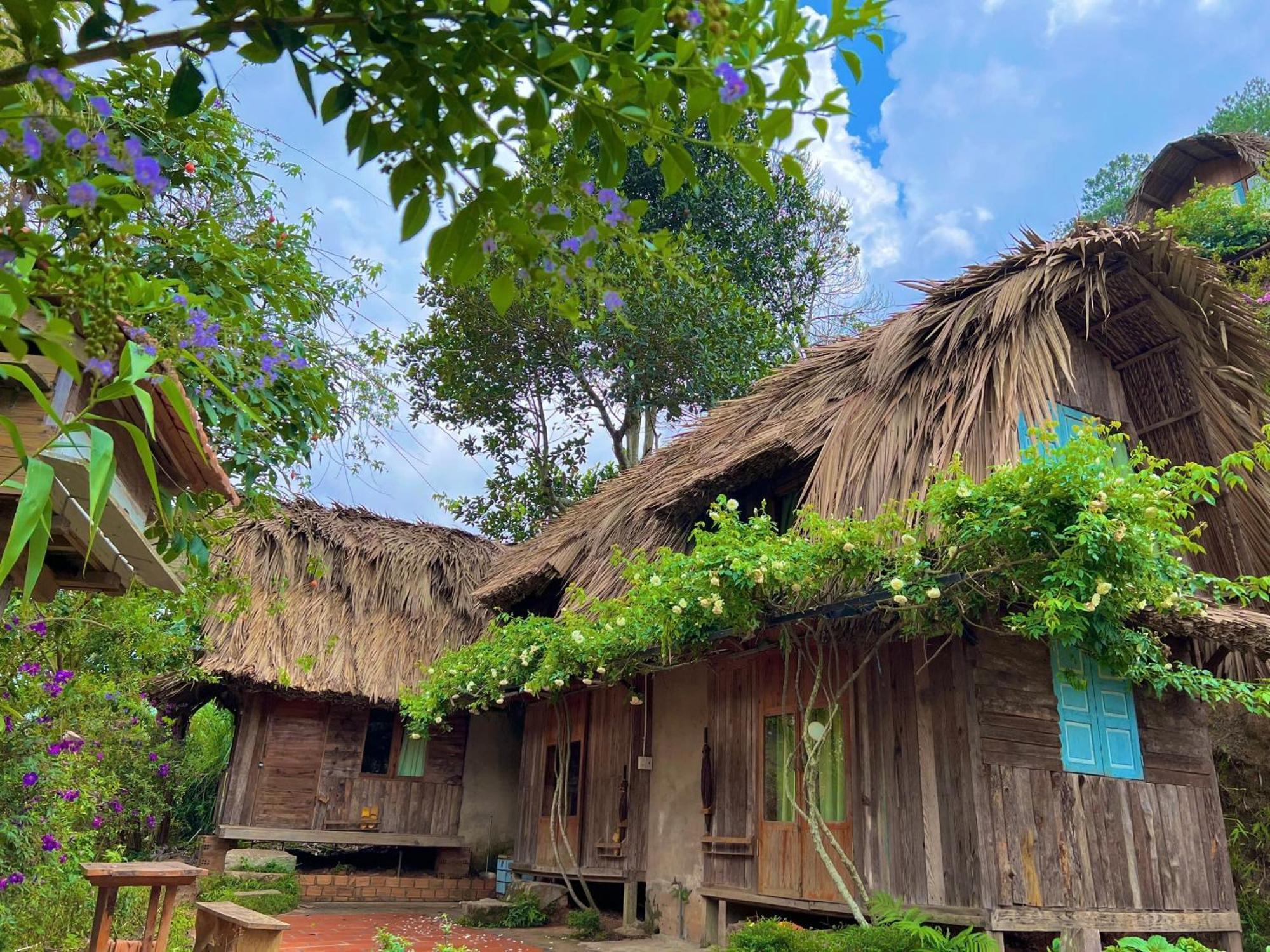 Vuon Nha Cui Homestay ดาลัด ภายนอก รูปภาพ
